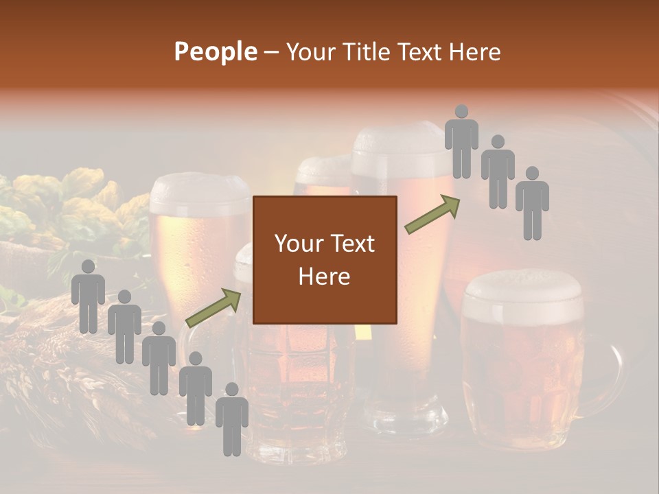 Mug Pub Hops PowerPoint Template