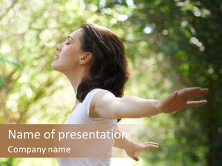 Happy Positive Relax PowerPoint Template