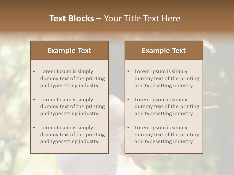 Happy Positive Relax PowerPoint Template