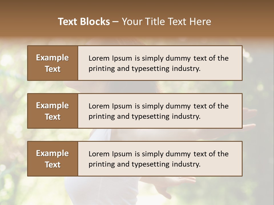Happy Positive Relax PowerPoint Template