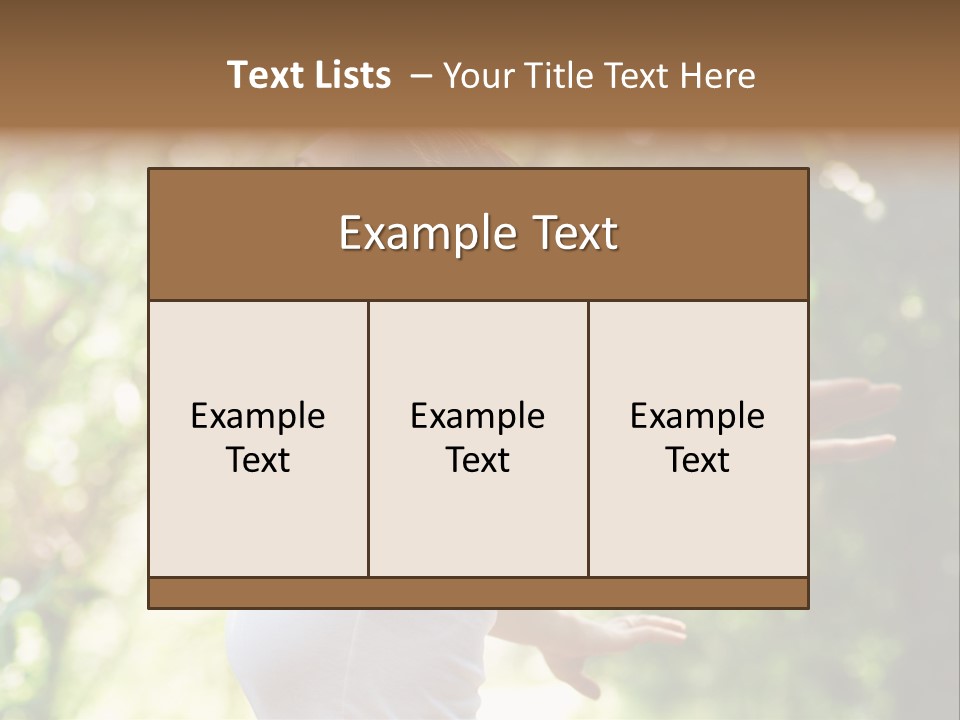 Happy Positive Relax PowerPoint Template