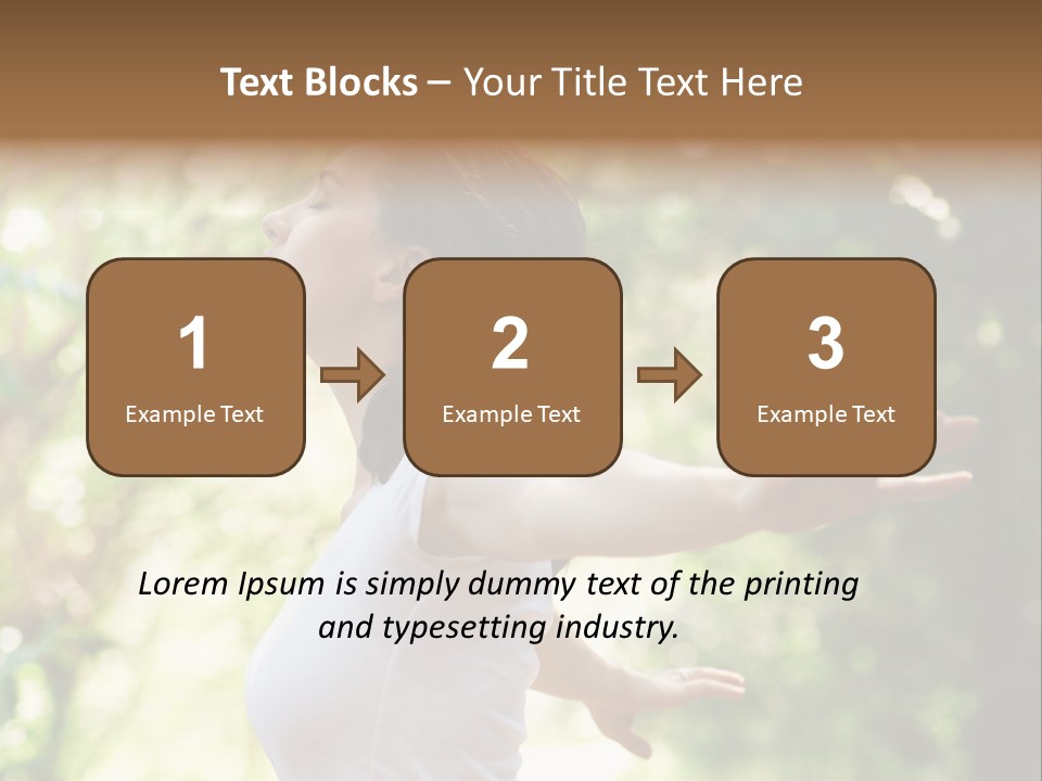 Happy Positive Relax PowerPoint Template