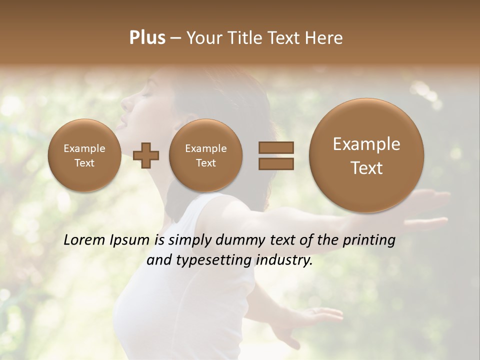 Happy Positive Relax PowerPoint Template