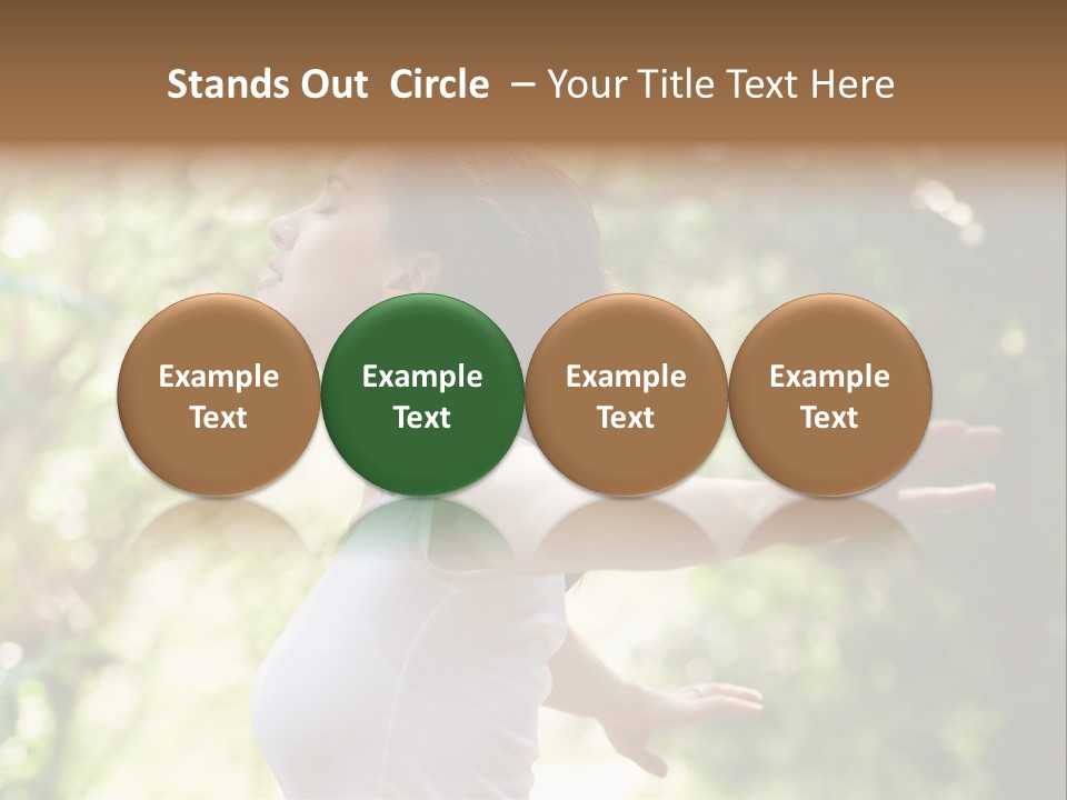 Happy Positive Relax PowerPoint Template