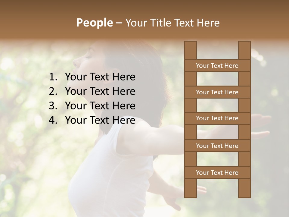 Happy Positive Relax PowerPoint Template