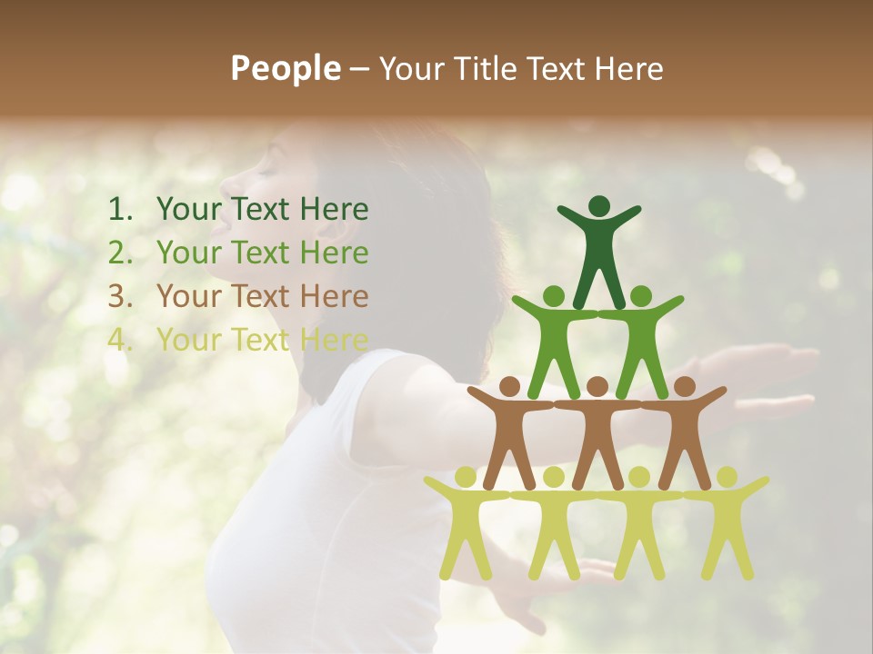 Happy Positive Relax PowerPoint Template