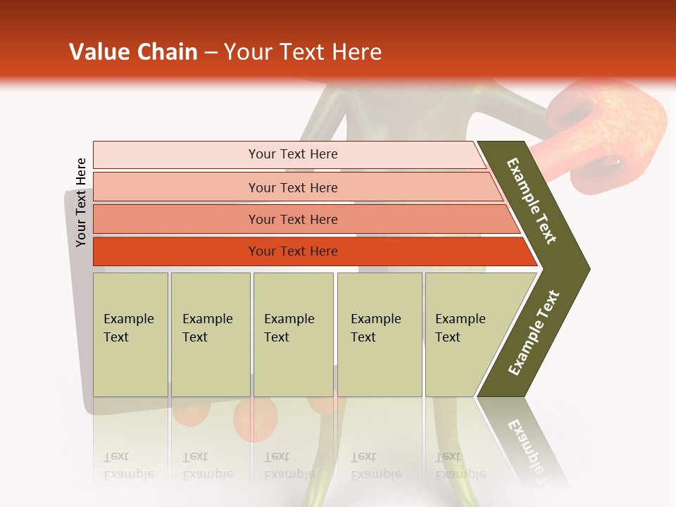 Aqua Closeup Eye PowerPoint Template