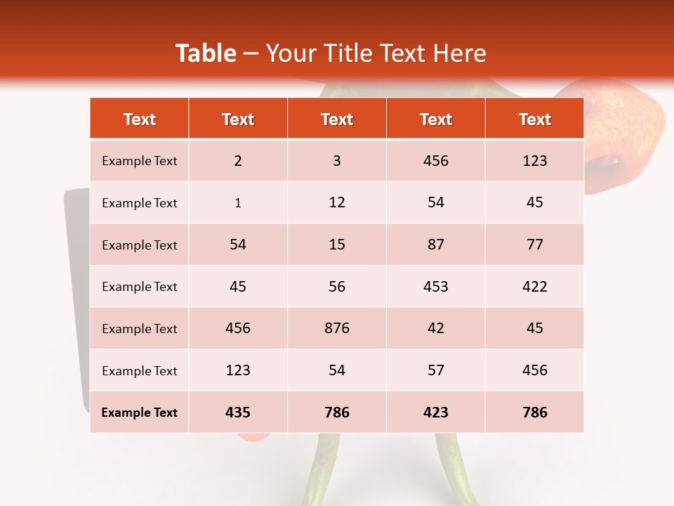 Aqua Closeup Eye PowerPoint Template