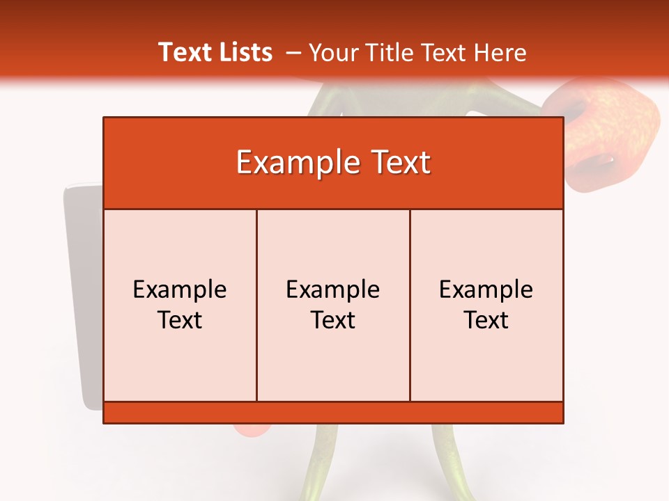 Aqua Closeup Eye PowerPoint Template