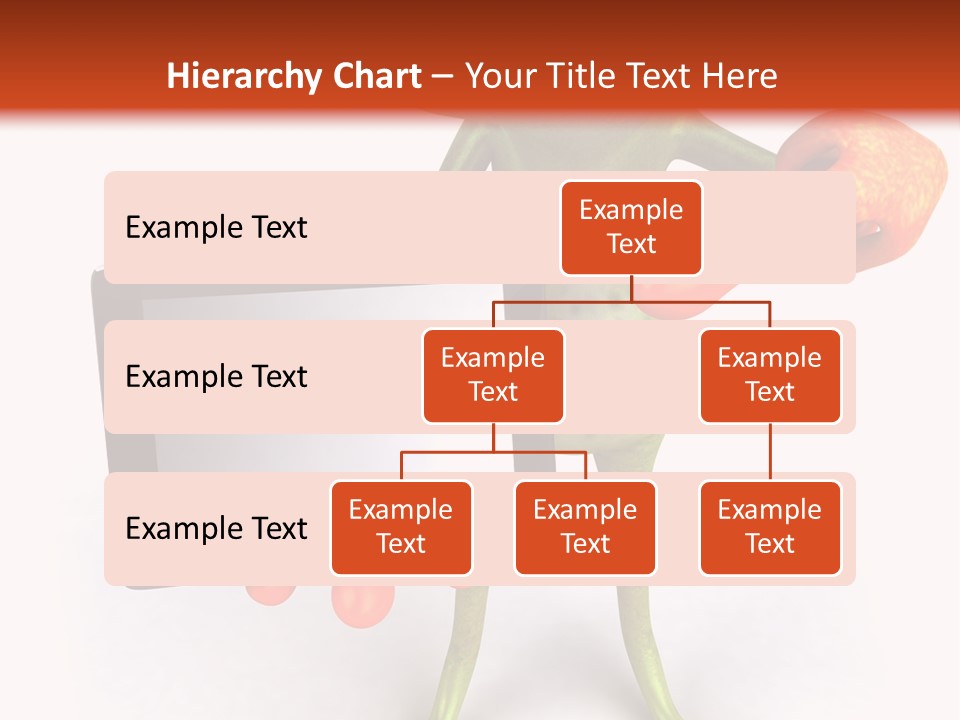 Aqua Closeup Eye PowerPoint Template