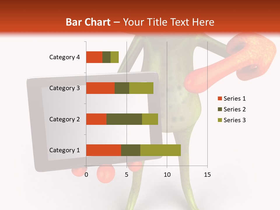 Aqua Closeup Eye PowerPoint Template