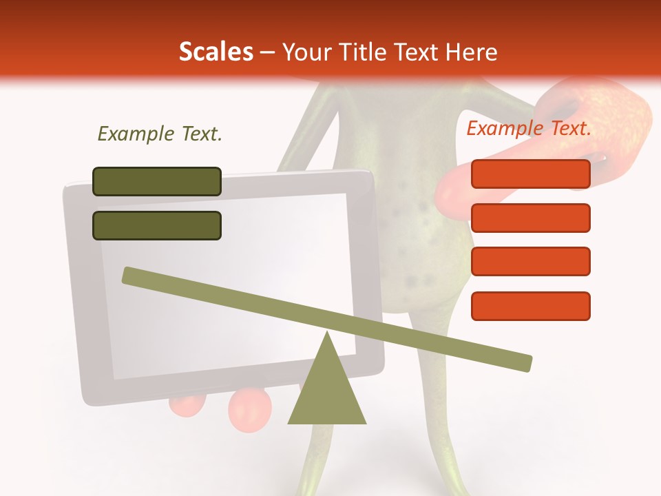 Aqua Closeup Eye PowerPoint Template