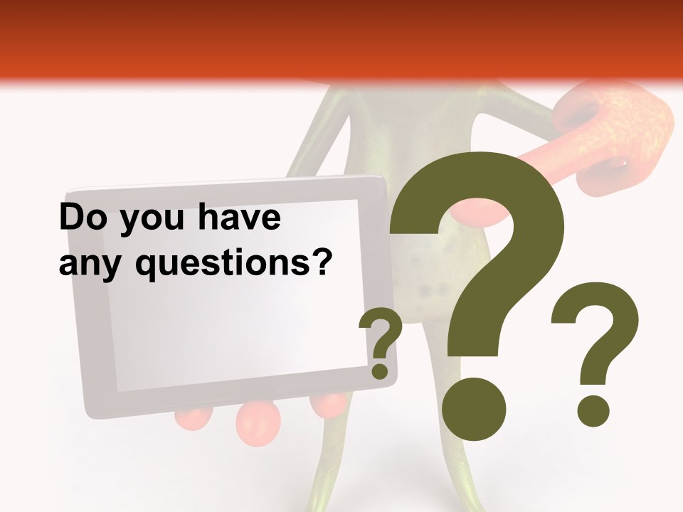 Aqua Closeup Eye PowerPoint Template