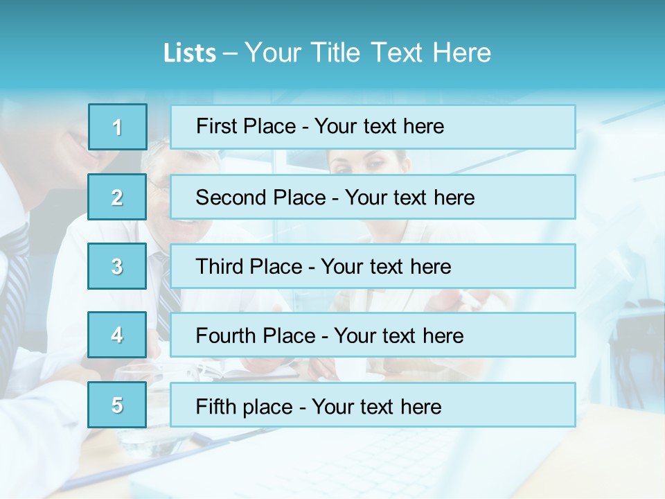 Laptop Executive Aged PowerPoint Template