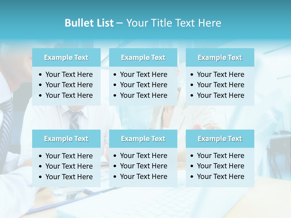 Laptop Executive Aged PowerPoint Template