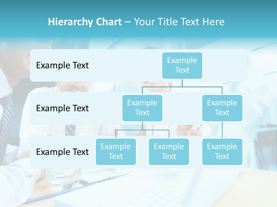 Laptop Executive Aged PowerPoint Template