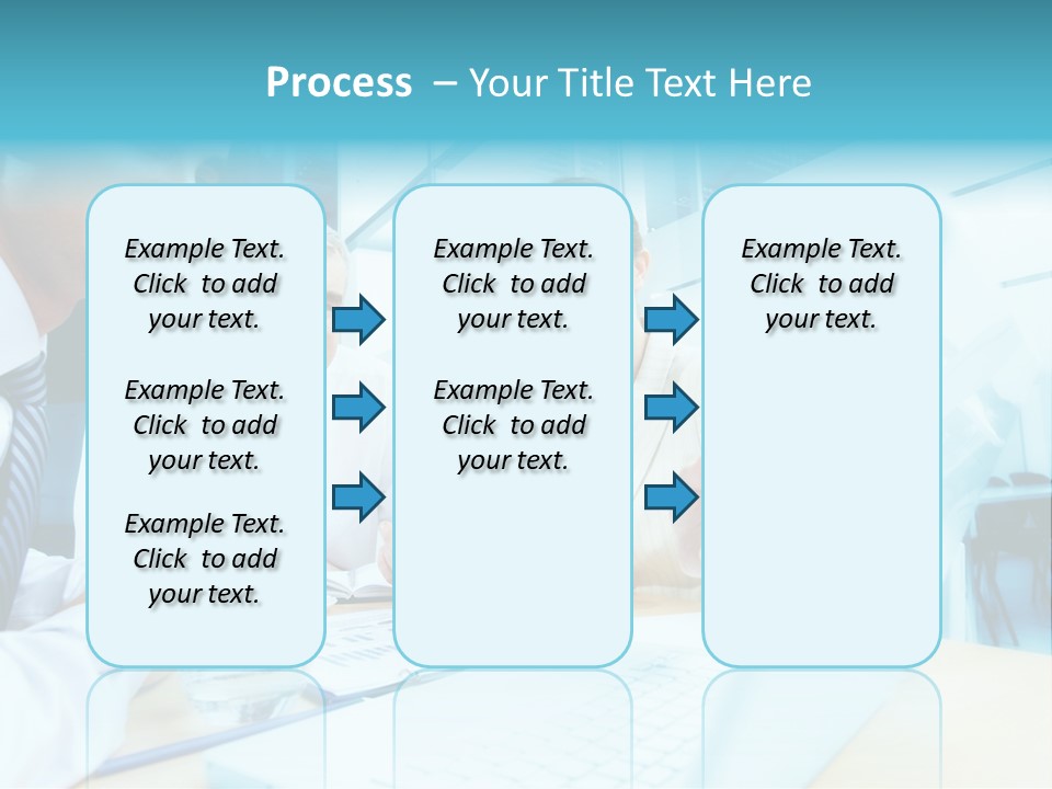 Laptop Executive Aged PowerPoint Template