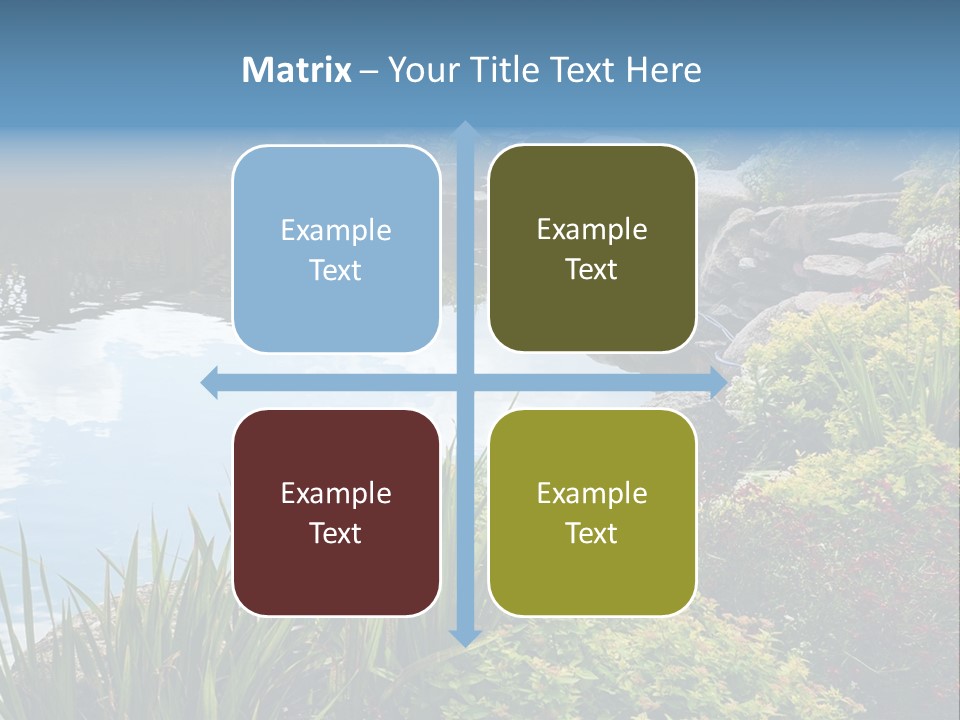 Red Formal Plant PowerPoint Template