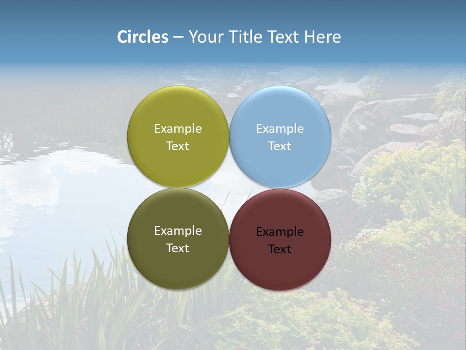 Red Formal Plant PowerPoint Template