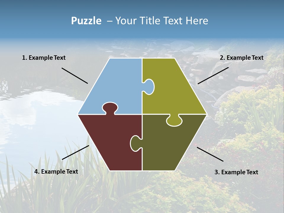 Red Formal Plant PowerPoint Template