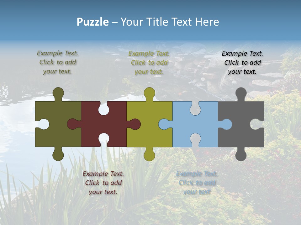 Red Formal Plant PowerPoint Template