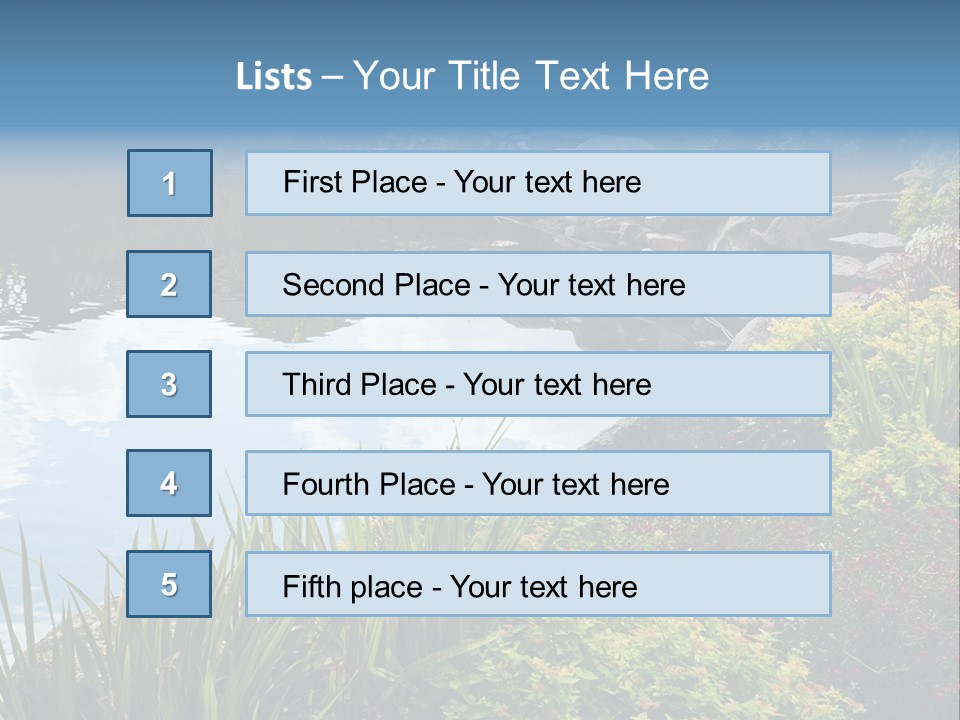 Red Formal Plant PowerPoint Template