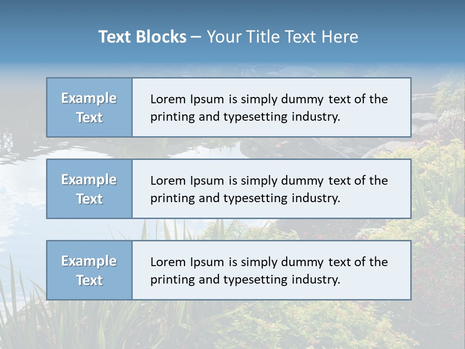Red Formal Plant PowerPoint Template