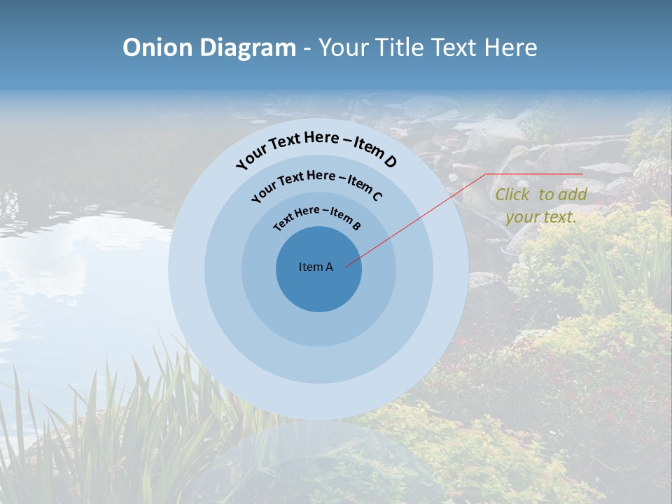 Red Formal Plant PowerPoint Template