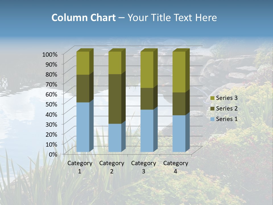 Red Formal Plant PowerPoint Template