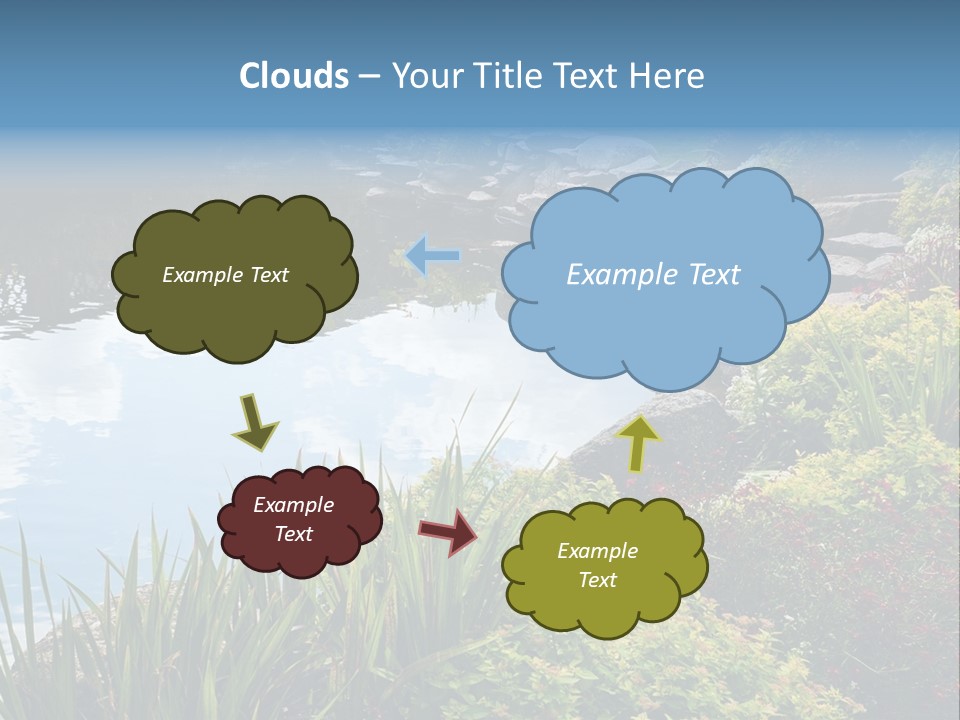 Red Formal Plant PowerPoint Template