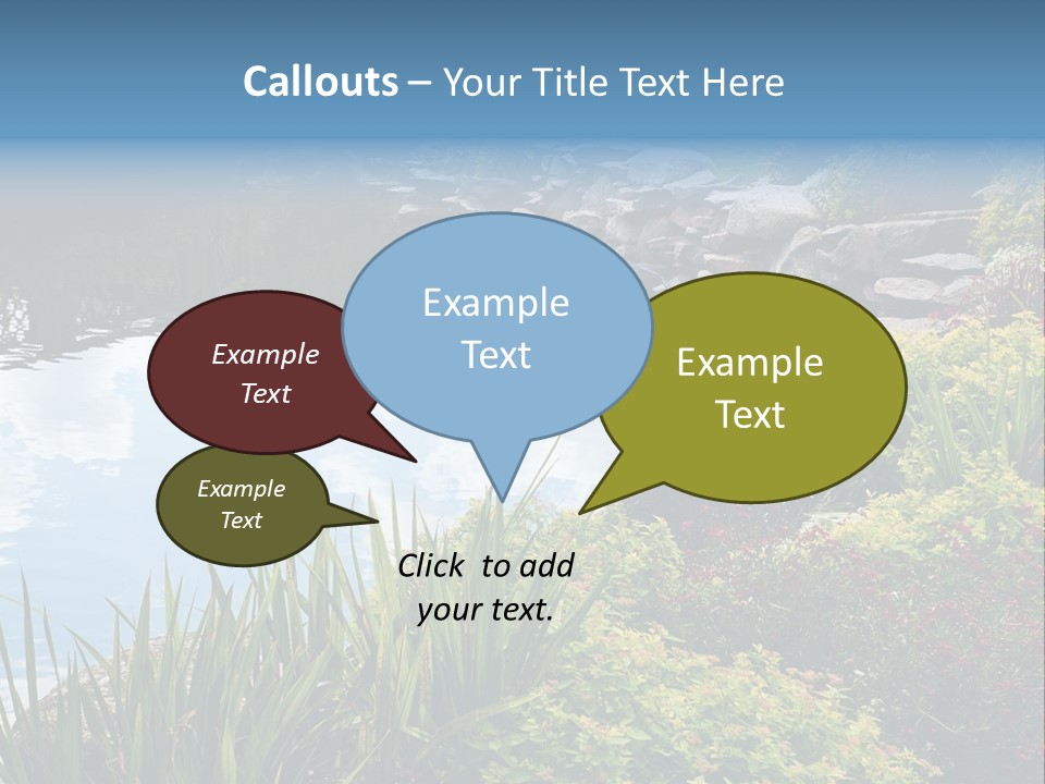 Red Formal Plant PowerPoint Template