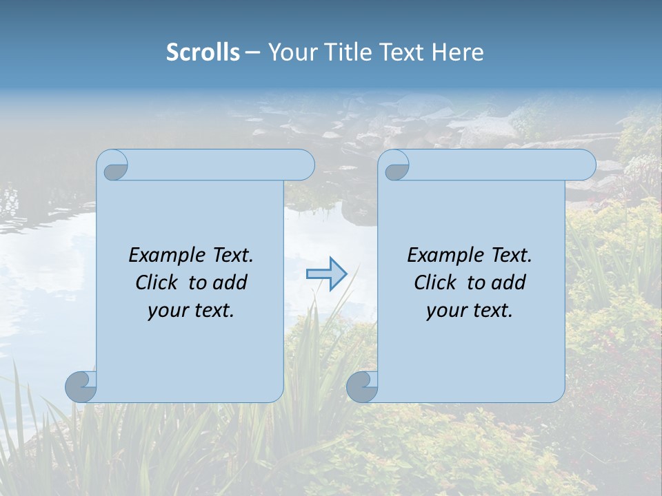 Red Formal Plant PowerPoint Template