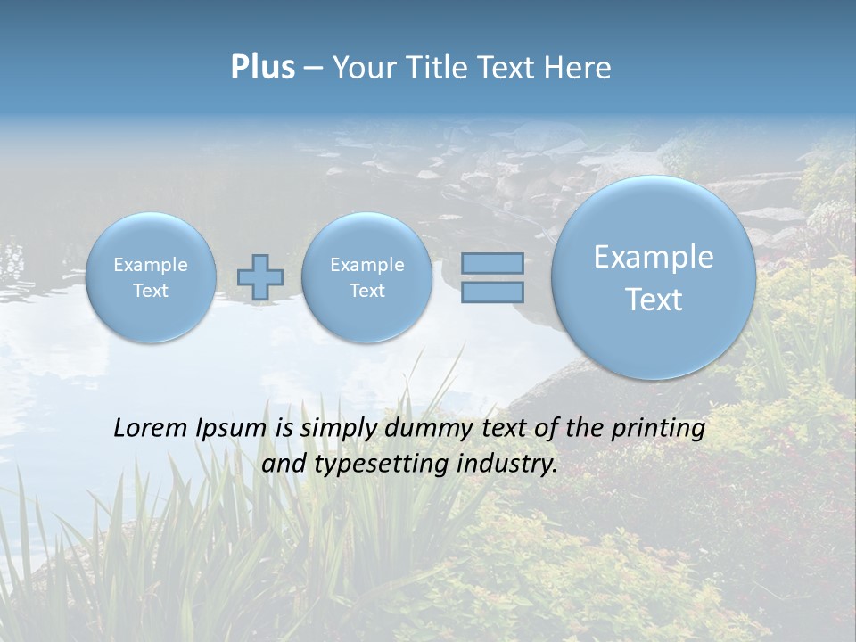 Red Formal Plant PowerPoint Template