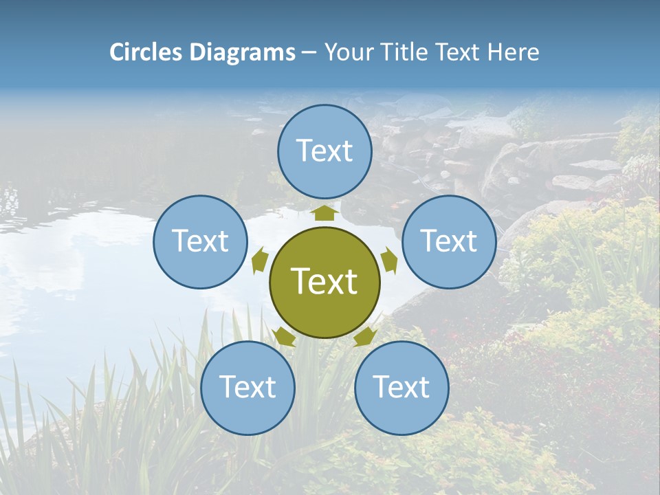 Red Formal Plant PowerPoint Template