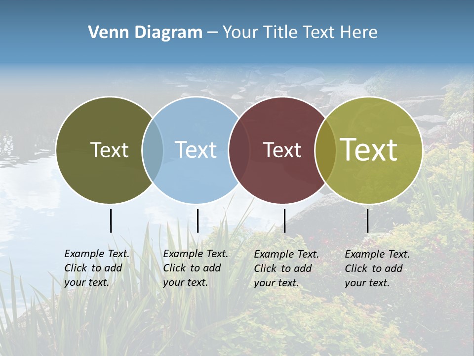 Red Formal Plant PowerPoint Template