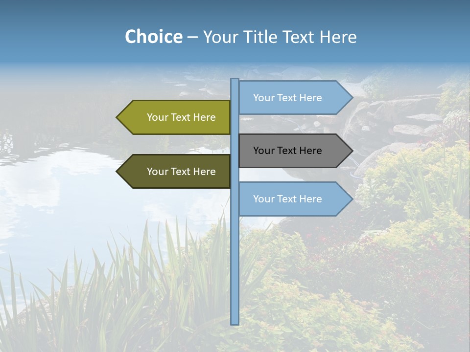 Red Formal Plant PowerPoint Template