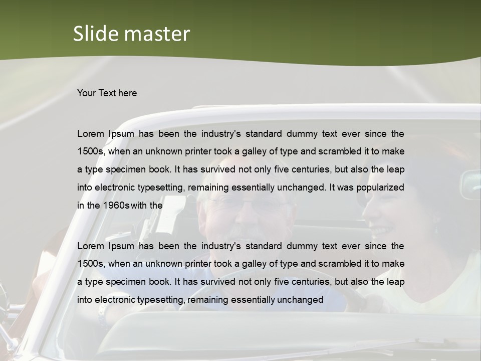 Trip Vacation Fast PowerPoint Template