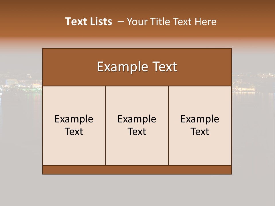 Tourism Deck Boat PowerPoint Template