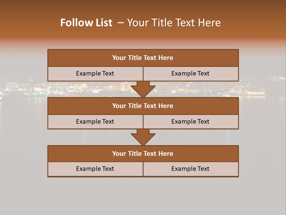 Tourism Deck Boat PowerPoint Template