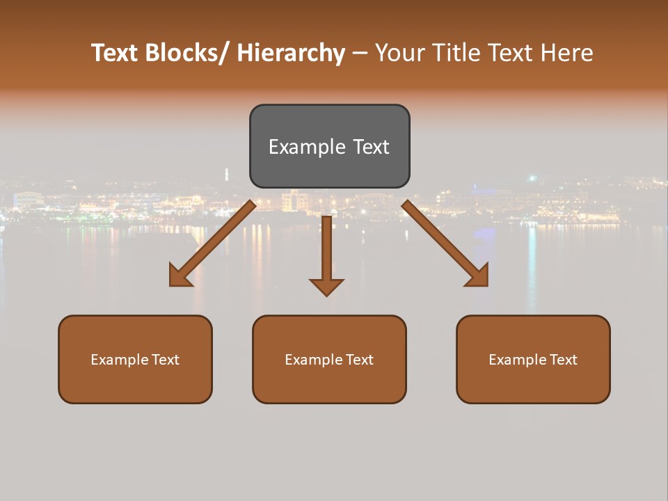 Tourism Deck Boat PowerPoint Template