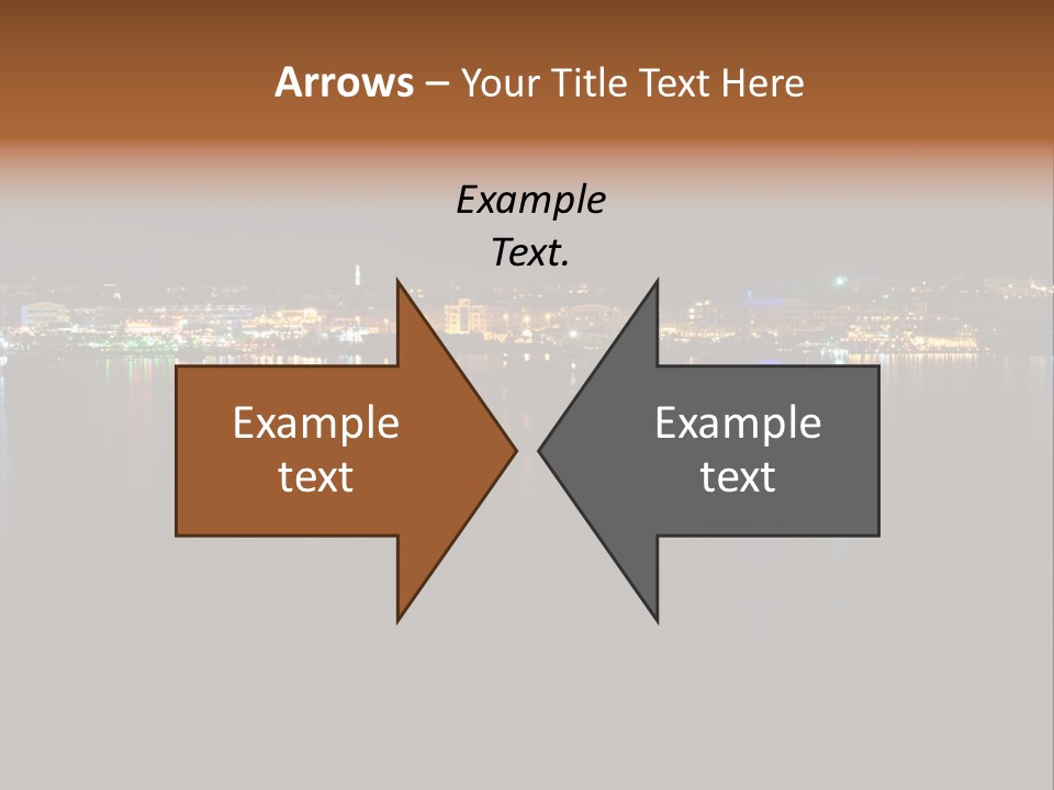 Tourism Deck Boat PowerPoint Template