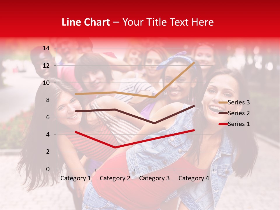 Blond Ethnicity Park PowerPoint Template