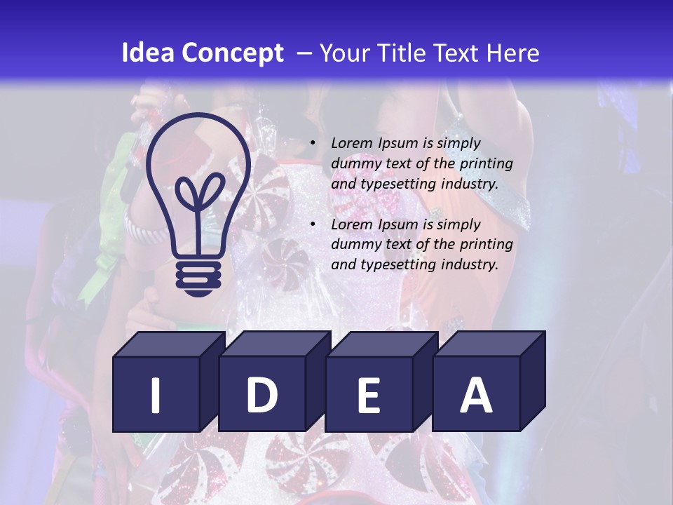 Usa Arts Culture And Entertainment Katy Perry PowerPoint Template