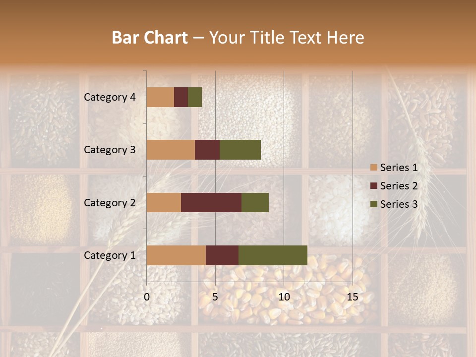 Quinoa Wooden Wheat PowerPoint Template