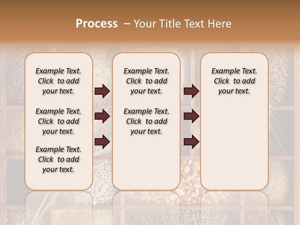 Quinoa Wooden Wheat PowerPoint Template