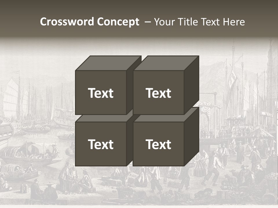 Revival Print Picture PowerPoint Template