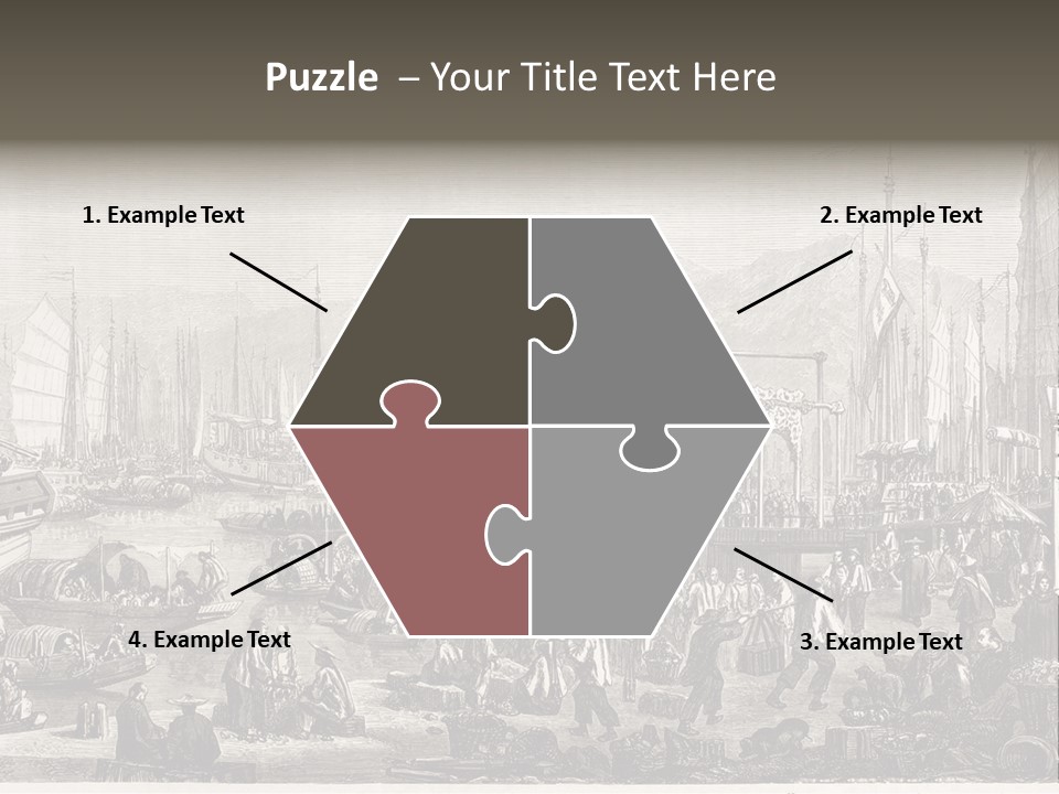 Revival Print Picture PowerPoint Template