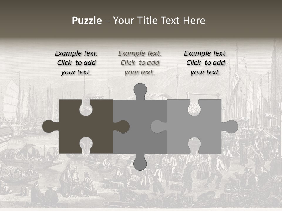 Revival Print Picture PowerPoint Template