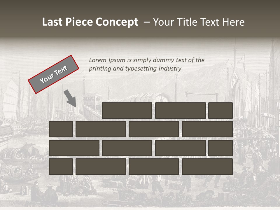 Revival Print Picture PowerPoint Template