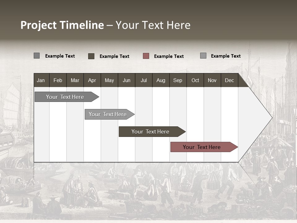 Revival Print Picture PowerPoint Template